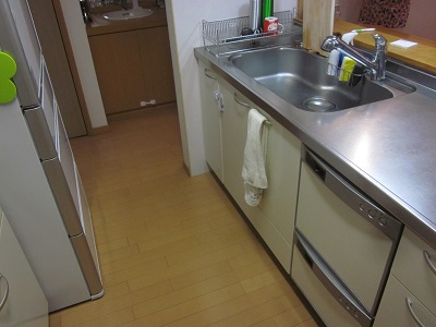 キッチン取り換え工事 施工前